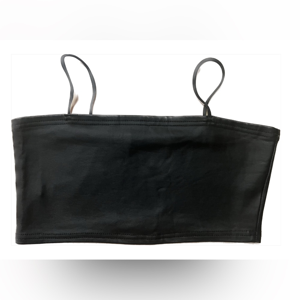 Mini Black Crop Top